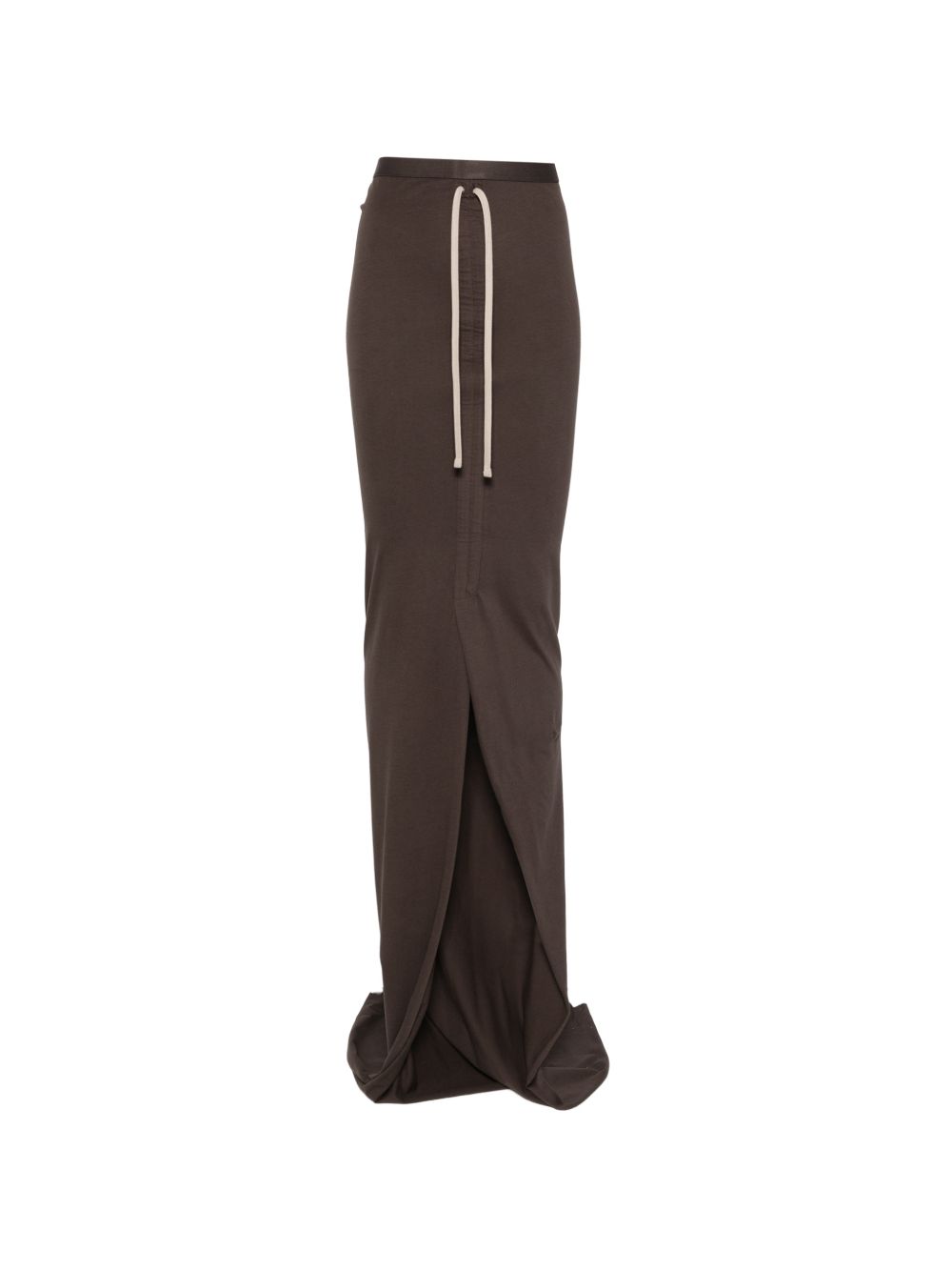 Gonna maxi regolabile in marrone Rick Owens x Moncler - donna<BR/> 