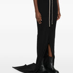 Gonna maxi regolabile in nero Rick Owens x Moncler - donna<BR/> 