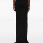 Gonna maxi regolabile in nero Rick Owens x Moncler - donna<BR/> 