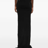 Gonna maxi regolabile in nero Rick Owens x Moncler - donna<BR/> 