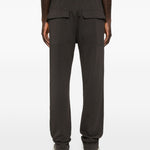 Jogger con coulisse in marrone Rick Owens x Moncler - unisex<BR/><BR/> 