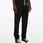 Jogger con coulisse in nero Rick Owens x Moncler - unisex<BR/><BR/> 