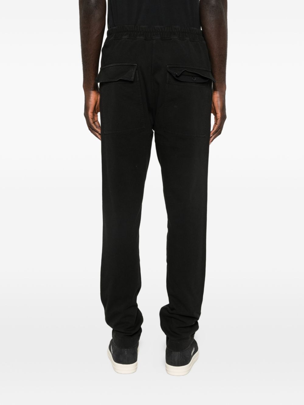 Jogger con coulisse in nero Rick Owens x Moncler - unisex<BR/><BR/> 