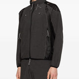 Giacca a righe con zip in grigio Kolor - uomo 