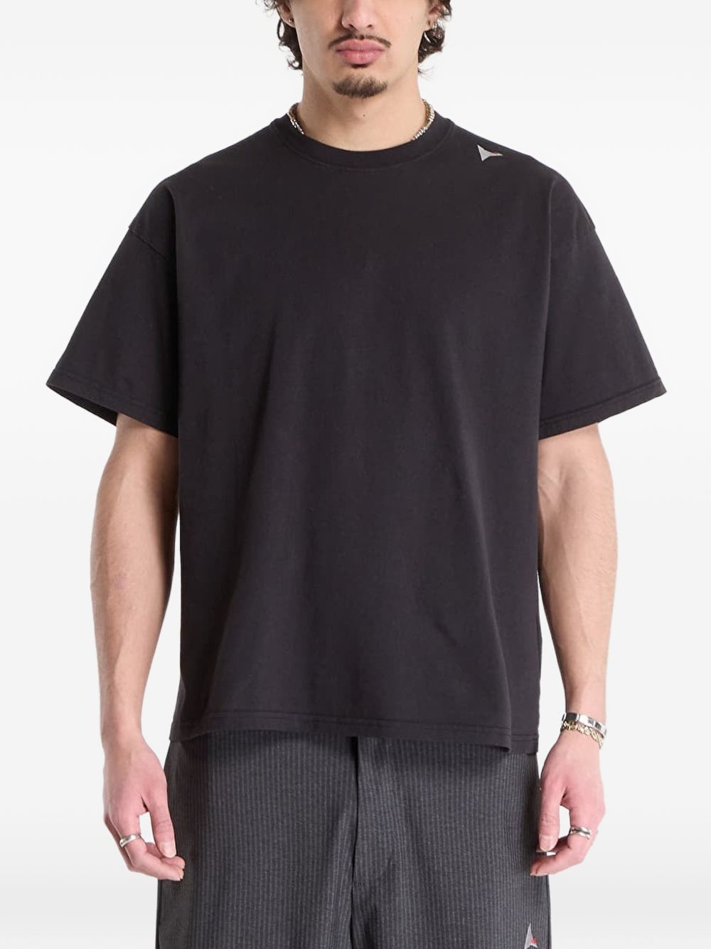 T-shirt con logo in nero Roa - uomo 