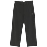 Pantaloni gessati con logo in nero Roa - uomo 