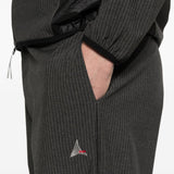 Pantaloni gessati con logo in nero Roa - uomo 