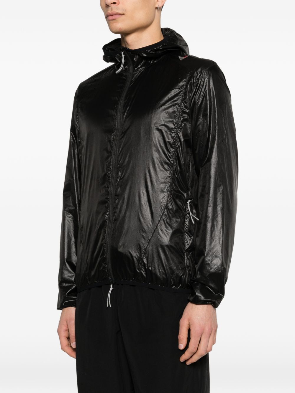 Giacca con zip in nero Roa - uomo 