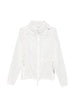 ROA men's white zip jacket