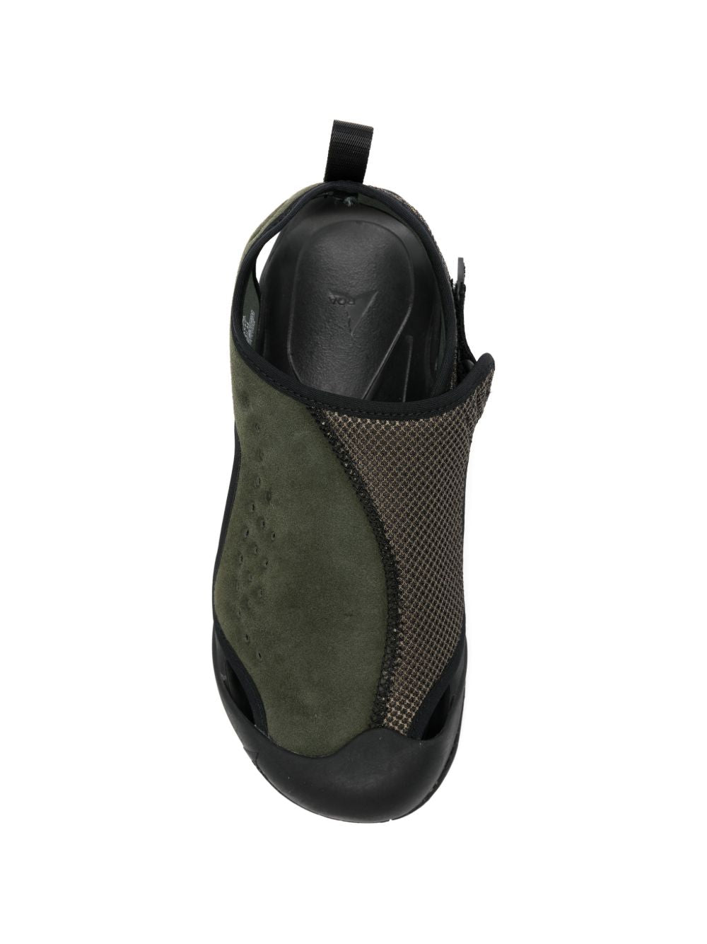 Sneakers con cut-out in verde Roa - uomo 