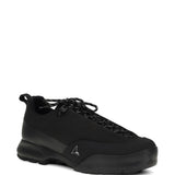 Sneakers allacciate con logo cingino in nero Roa - uomo 