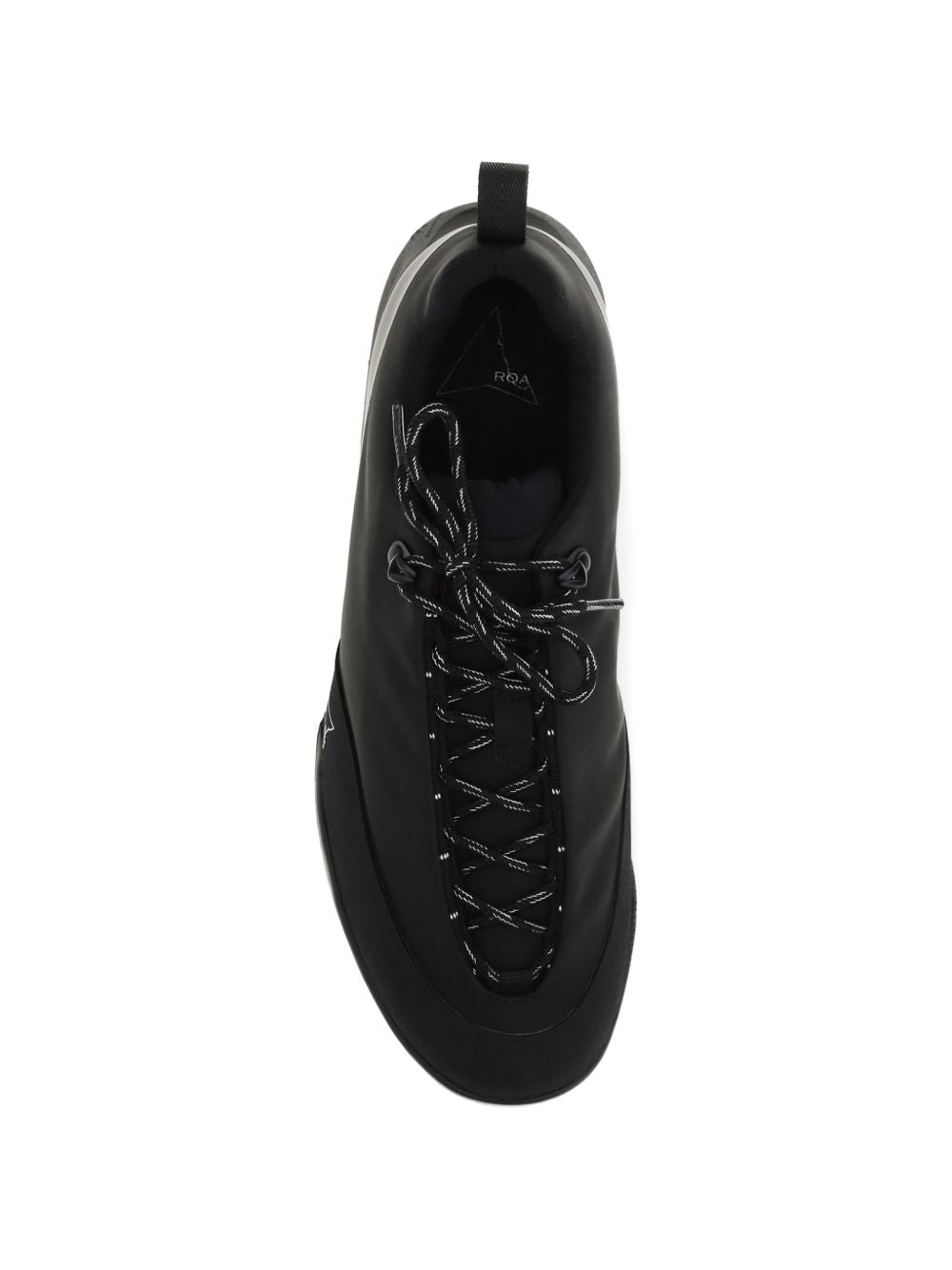 Sneakers allacciate con logo cingino in nero Roa - uomo 