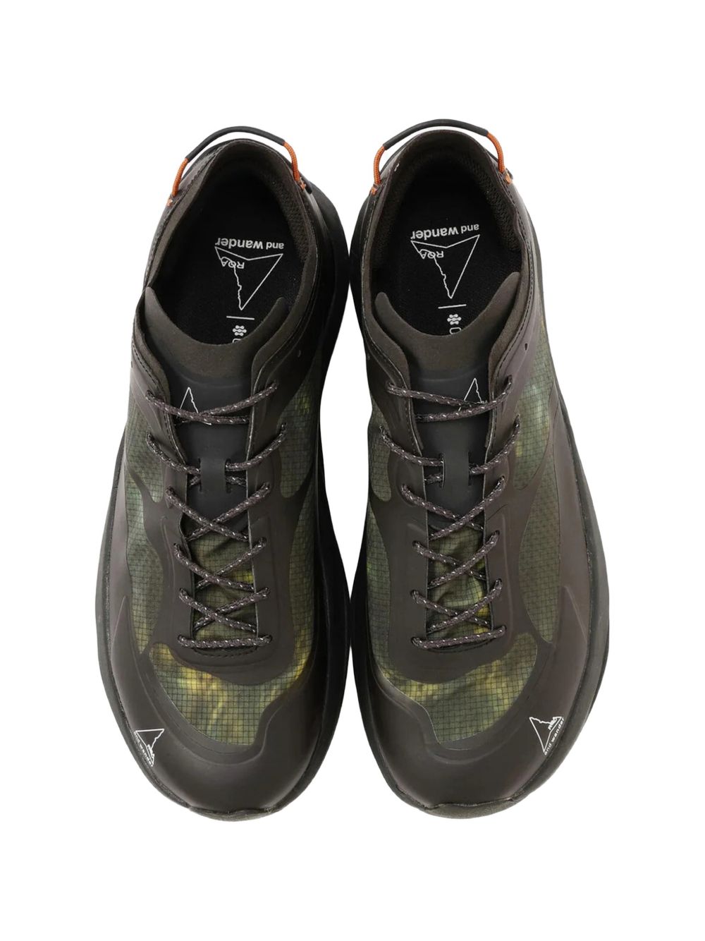 Sneakers selle camouflage in nero roa x and wander - uomo 