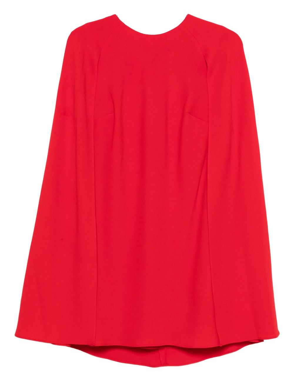 Abito con maniche a mantella in rosso Roland mouret - donna 