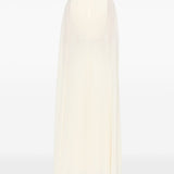 Abito lungo con scollo a V in giallo chiaro Roland Mouret - donna 
