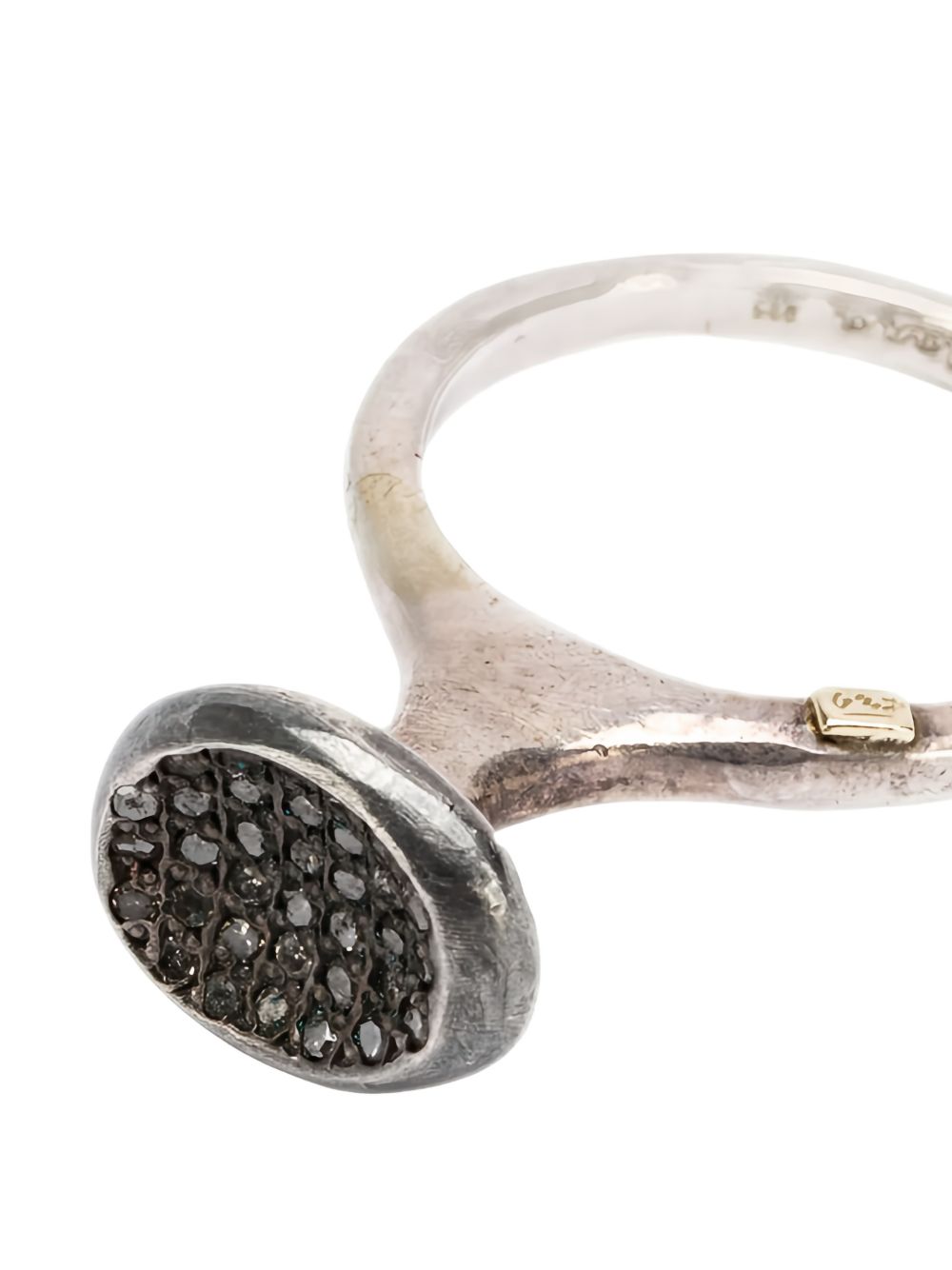 Anello Ato con diamanti grigi Rosamaria - donna 