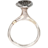 Anello Ato con diamanti grigi Rosamaria - donna 