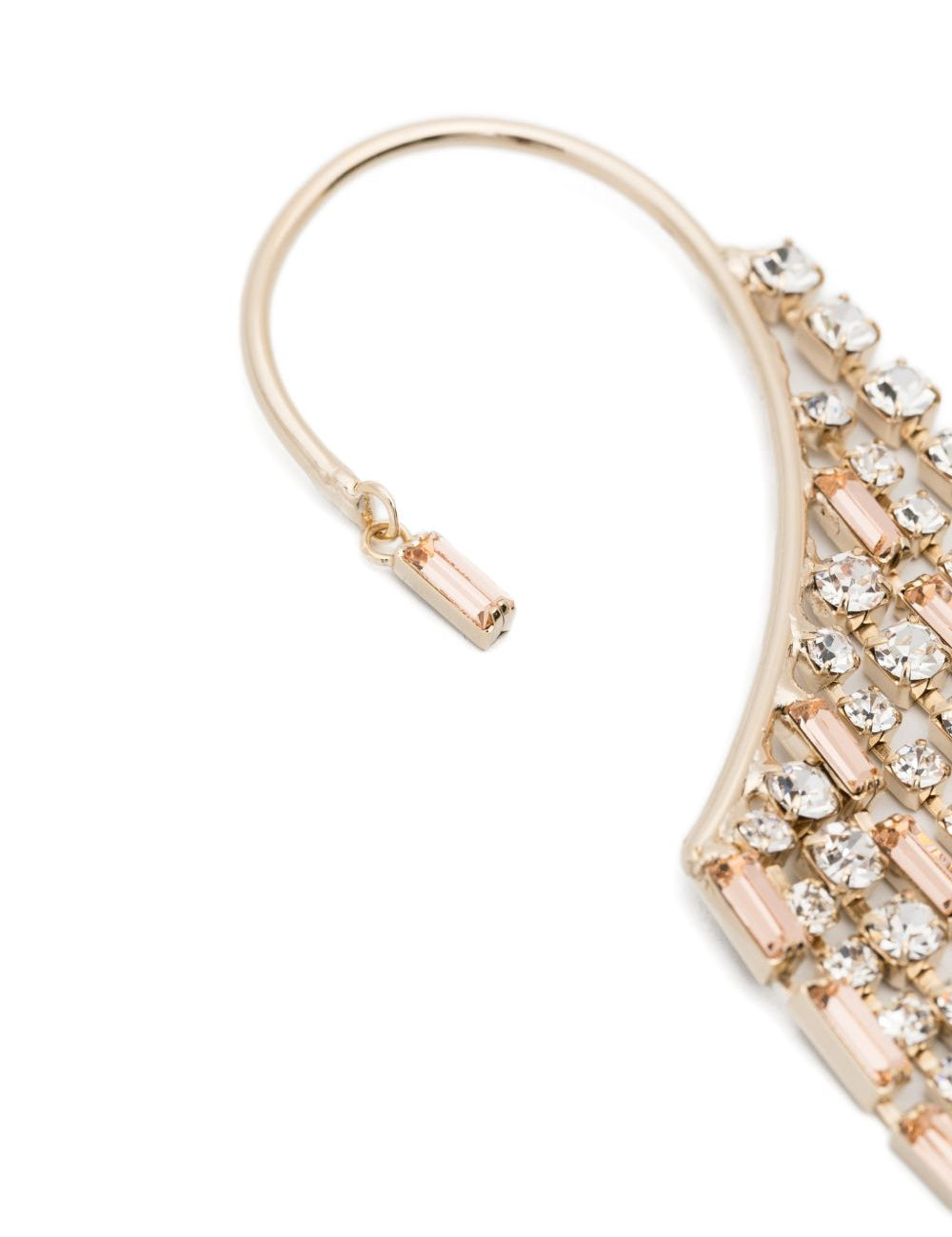 Ear cuff con cristalli 