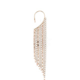 Ear cuff con cristalli 