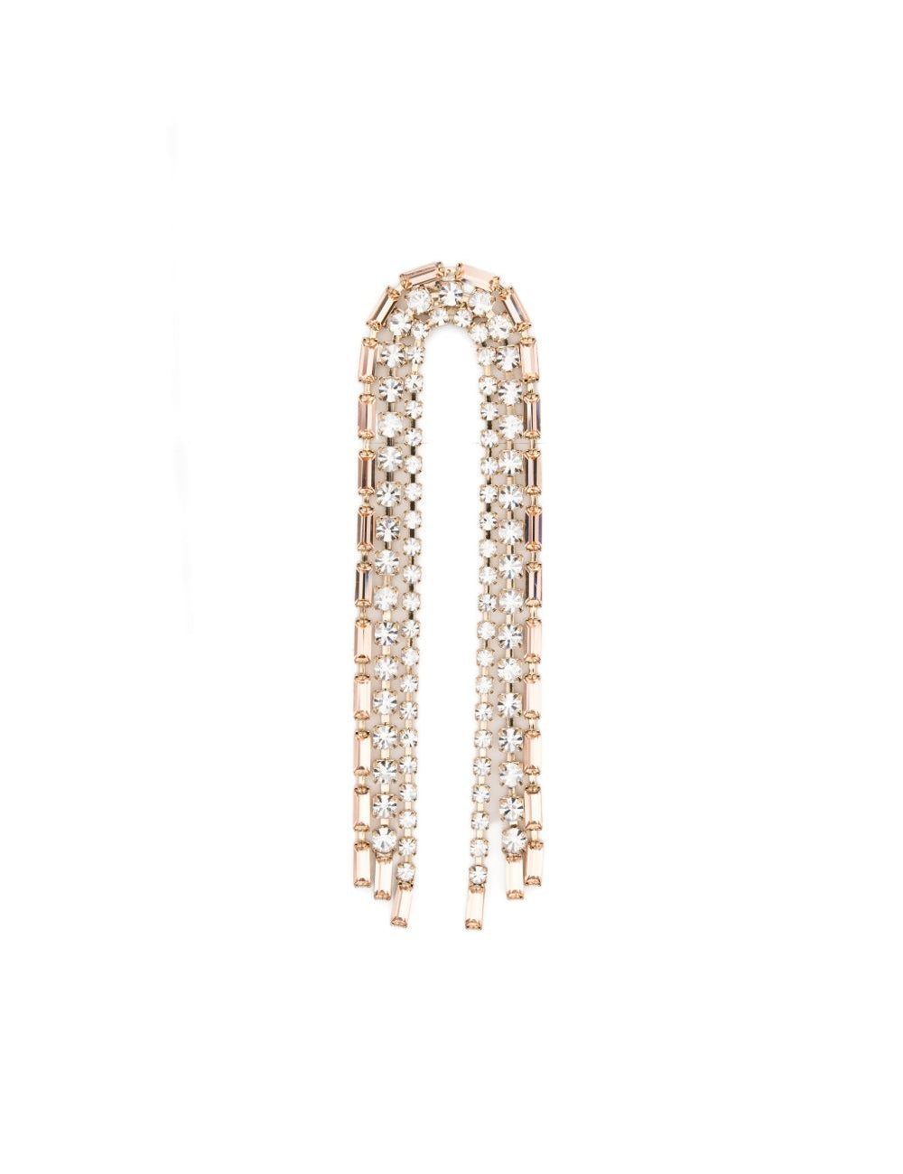 Orecchini pendenti Amarena decorati con cristalli in rosa e bianco Rosantica - donna 