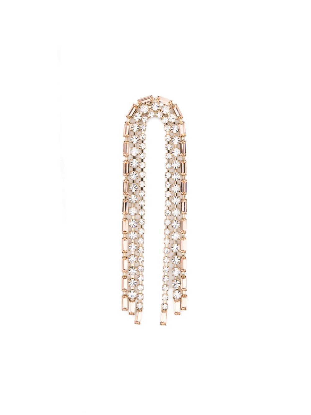 Orecchini pendenti Amarena decorati con cristalli in rosa e bianco Rosantica - donna 