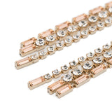 Orecchini pendenti Amarena decorati con cristalli in rosa e bianco Rosantica - donna 