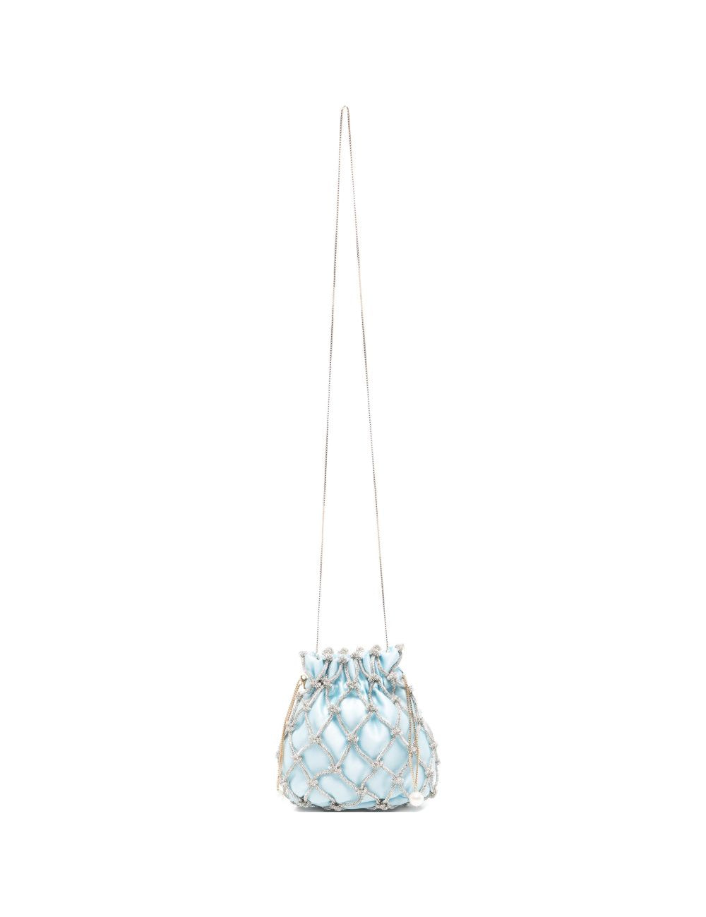 Borsa Selene Capri con cristalli in blu Rosantica - donna<BR/><BR/> 