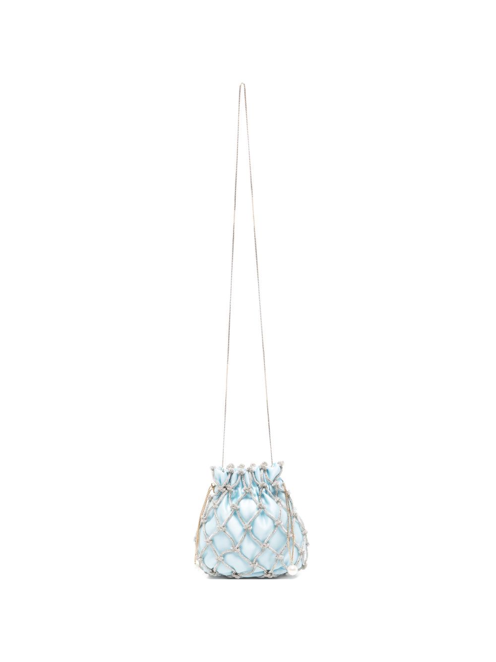 Borsa Selene Capri con cristalli in blu Rosantica - donna<BR/><BR/> 