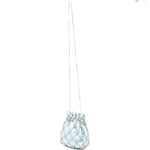 Borsa Selene Capri con cristalli in blu Rosantica - donna<BR/><BR/> 