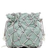Borsa Selene Capri con cristalli in verde Rosantica - donna 