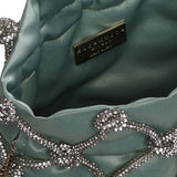 Borsa Selene Capri con cristalli in verde Rosantica - donna 