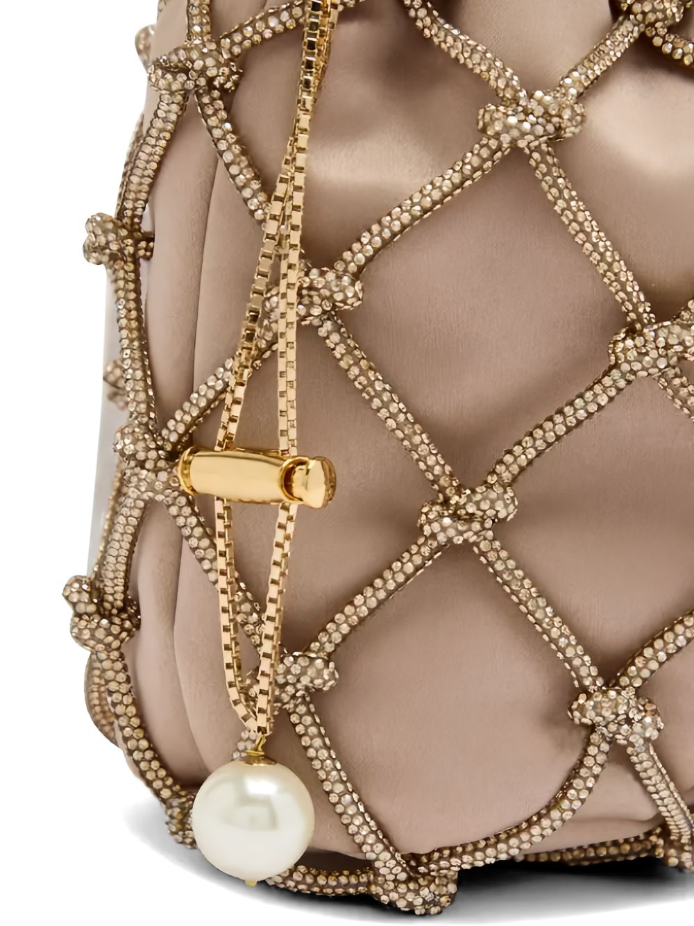 Borsa Selene Capri con cristalli in beige Rosantica - donna<BR/><BR/> 