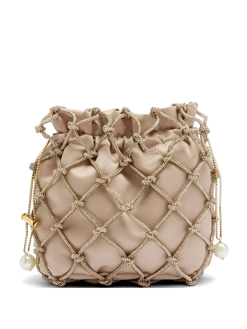 Borsa Selene Capri con cristalli in beige Rosantica - donna<BR/><BR/> 
