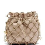 Borsa Selene Capri con cristalli in beige Rosantica - donna<BR/><BR/> 