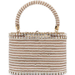 Borsa con cristalli Holli Libellula in oro rosa Rosantica - donna 