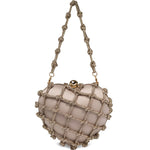 Borsa con cristalli cupido nodi in rosa Rosantica - donna 