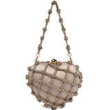 Borsa con cristalli cupido nodi in rosa Rosantica - donna 