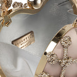 Borsa con cristalli cupido nodi in rosa Rosantica - donna 