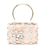 Borsa con cristalli holli matera in rosa Rosantica - donna 