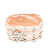 Borsa con cristalli holli matera in rosa Rosantica - donna 