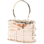 Borsa con cristalli holli matera in rosa Rosantica - donna 