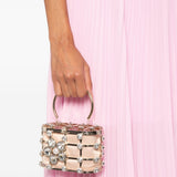 Borsa con cristalli holli matera in rosa Rosantica - donna 