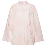Camicia oversize in rosa Rotate - donna 