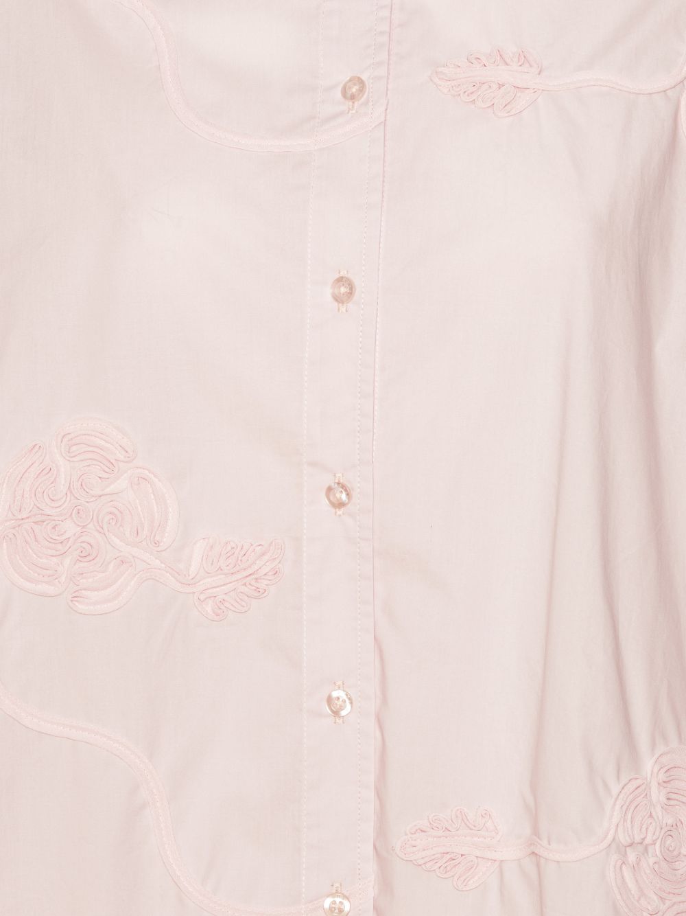 Camicia oversize in rosa Rotate - donna 