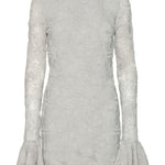 Abito corto con motivi floreali in grigio Rotate - donna 