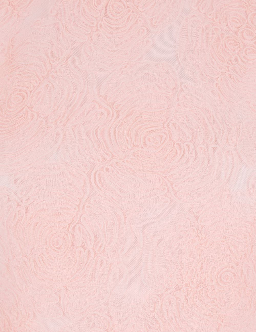 Abito lungo con motivi floreali in rosa Rotate - donna 