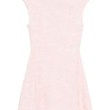 Abito corto con motivi floreali in rosa Rotate - donna 