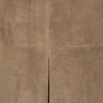 Gonna midi con spacco in marrone Rotate - donna 