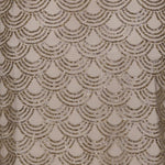 Gonna midi con paillettes in oro ROTATE - donna 