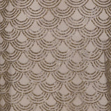 Gonna midi con paillettes in oro ROTATE - donna 